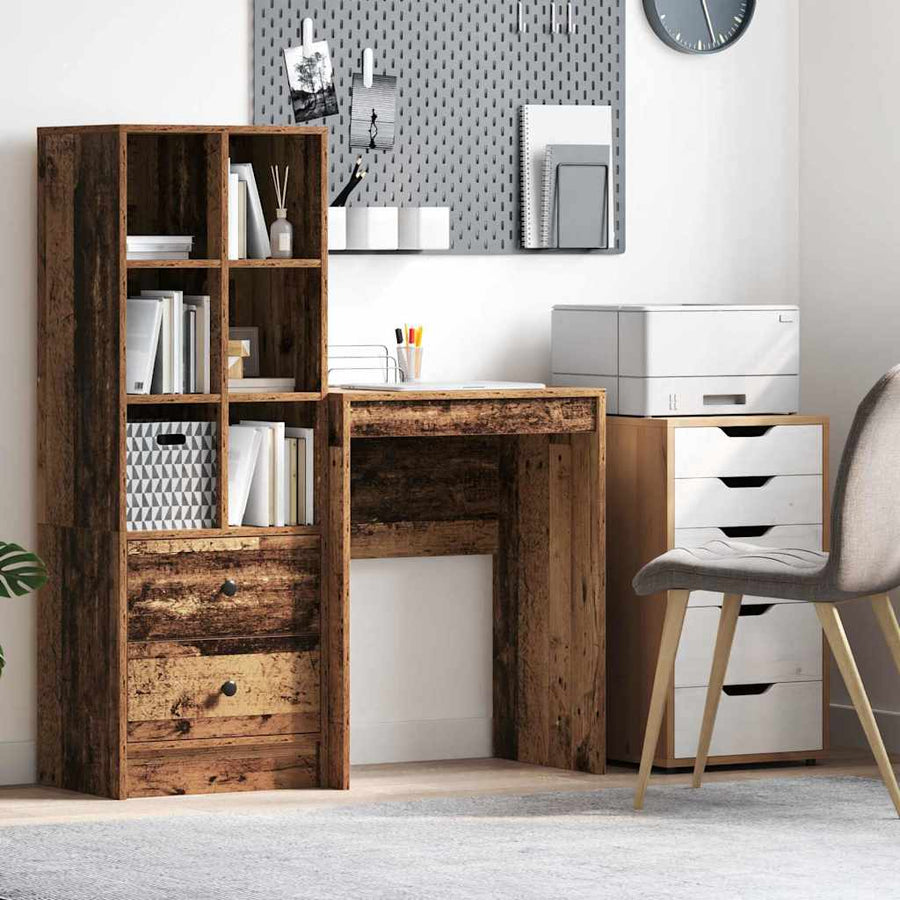 Bureau Oud Hout 60x40x76 cm Houtmaterialen