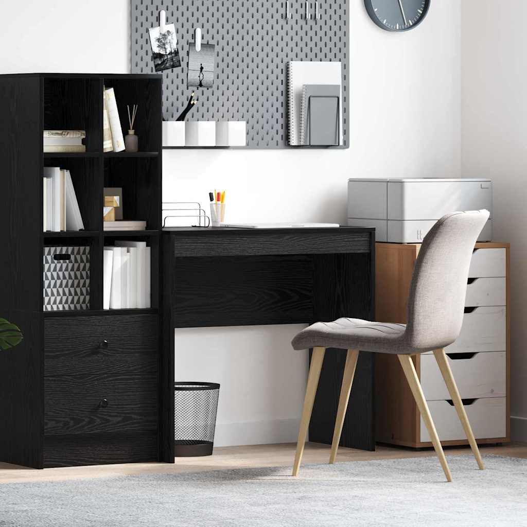 Bureau Zwart Eiken 80 x 40 x 76 cm