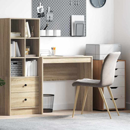 Bureau Sonoma Eiken 80x40x76 cm Gelaagd Hout