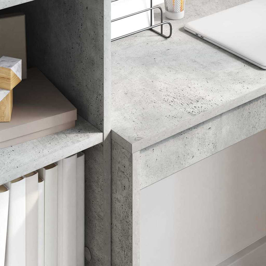 Bureau Beton Grijs 80 x 40 x 76 cm