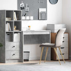 Desk Concrete Grey 80 x 40 x 76 cm