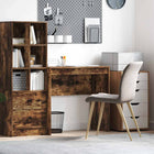 Smoked oak desk 80 x 40 x 76 cm