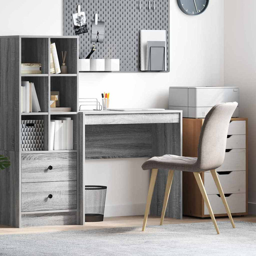 Bureau Grijs Sonoma 80 x 40 x 76 cm