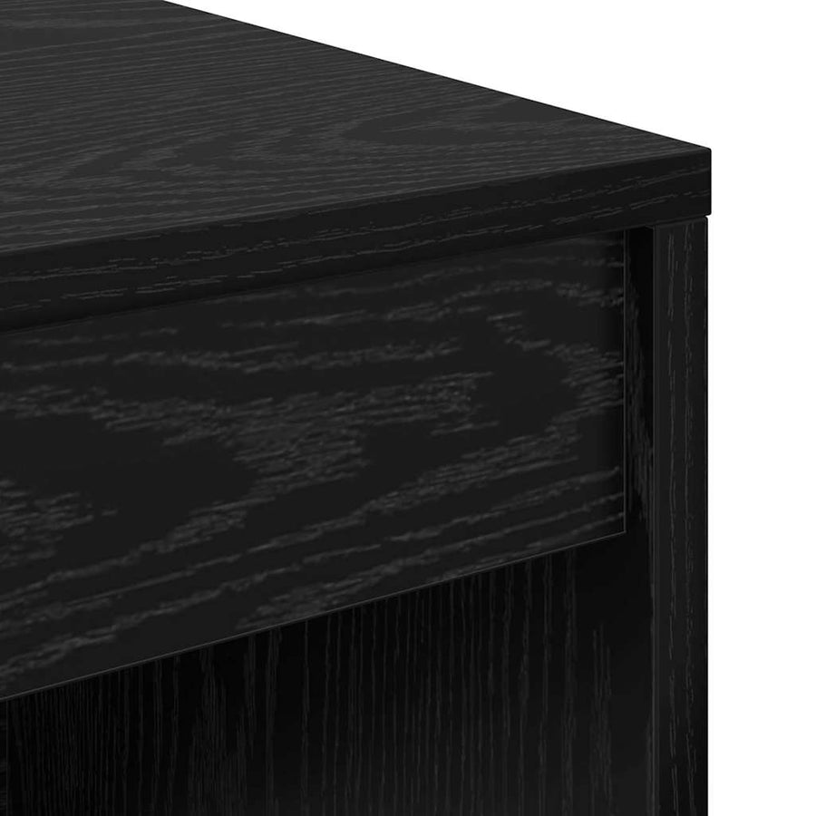 Bureau Zwart Eiken 90 x 40 x 76 cm