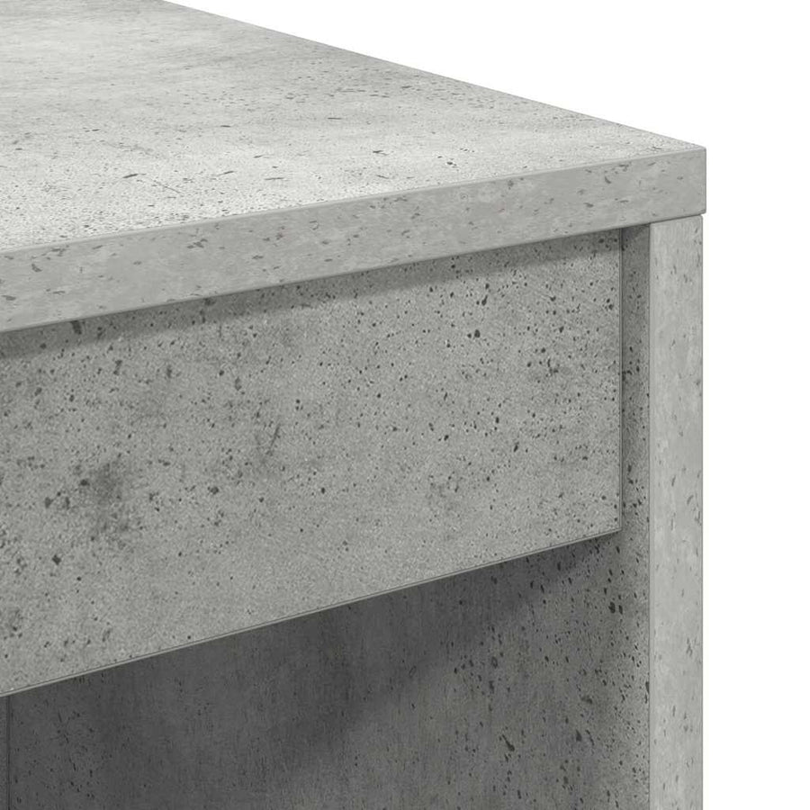 Bureau Beton Grijs 90x40x76 cm Houtcomposiet