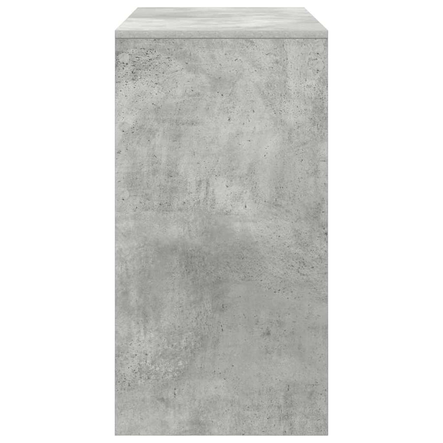 Bureau Beton Grijs 90x40x76 cm Houtcomposiet