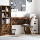 Smoked Oak Desk 90 x 40 x 76 cm
