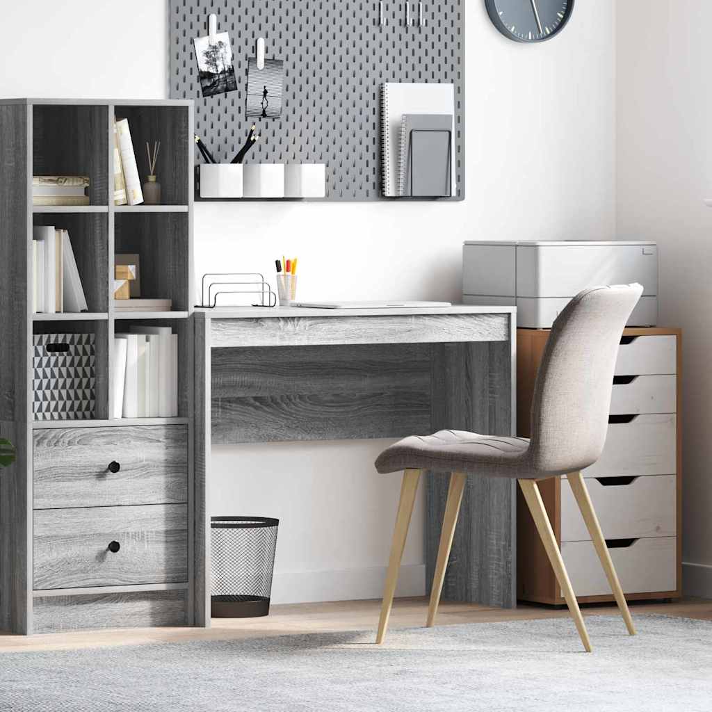 Bureau Grijs Sonoma 90 x 40 x 76 cm