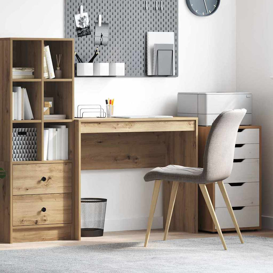 Bureau Artisan Eiken 90 x 40 x 76 cm