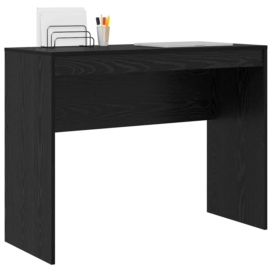 Bureau Zwart Eiken 100 x 40 x 76 cm