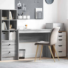 Bureau 100x40x76 cm grijs Sonoma