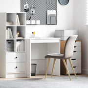 Bureau 70x50x76 cm wit bewerkt hout