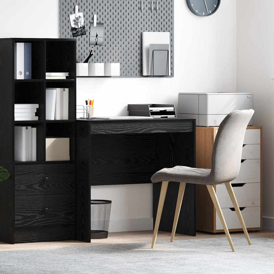Bureau Zwart Eiken 80 x 50 x 76 cm