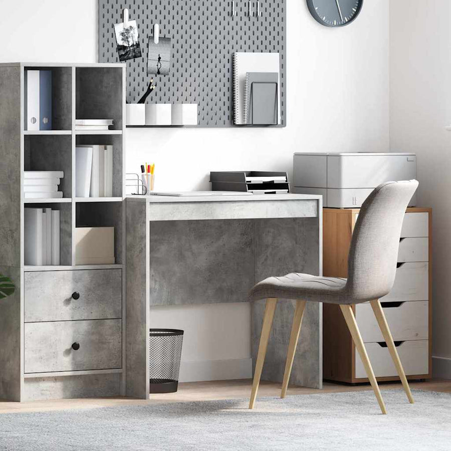 Bureau Beton Grijs 80 x 50 x 76 cm