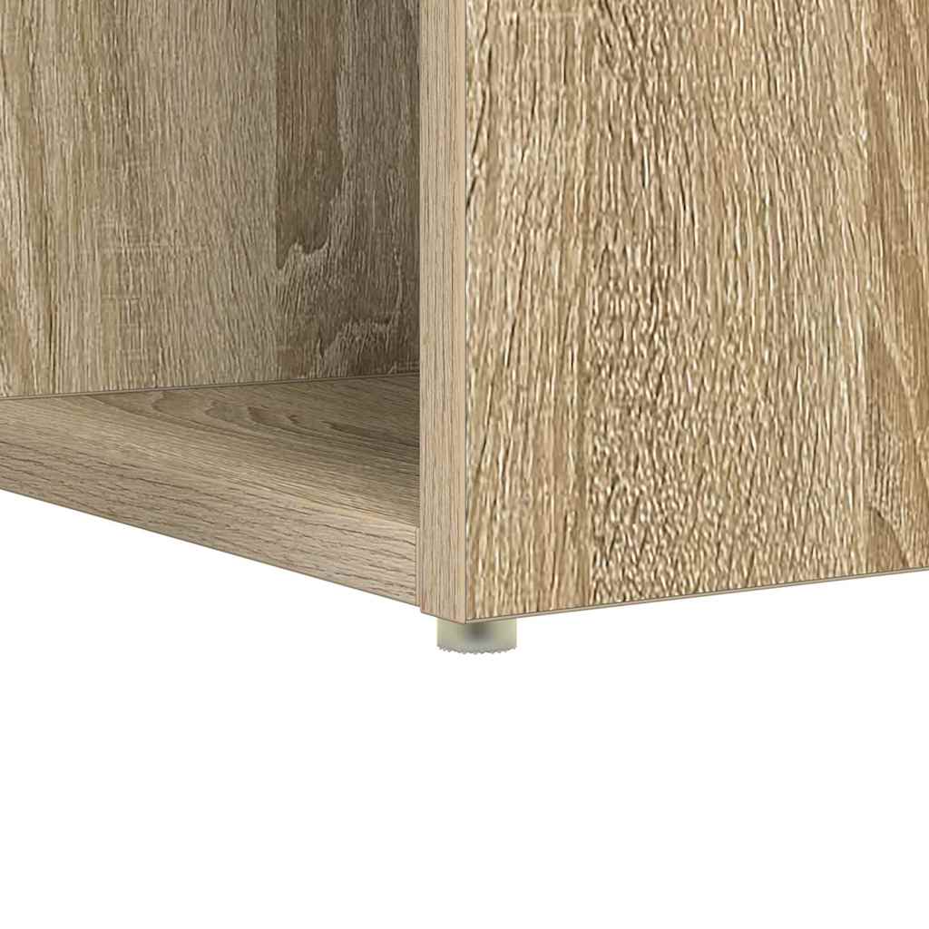 Bureau met plank Sonoma Eiken 108 x 55 x 103.5 cm Bewerkt hout