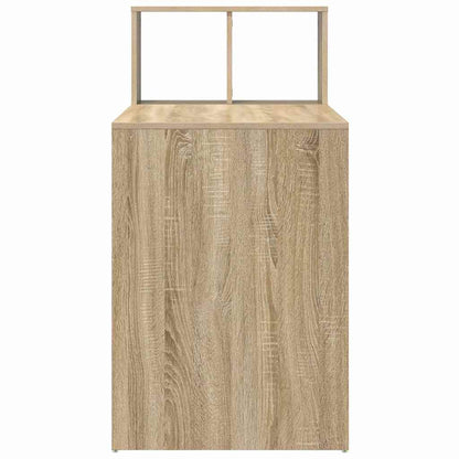 Bureau met plank Sonoma Eiken 108 x 55 x 103.5 cm Bewerkt hout