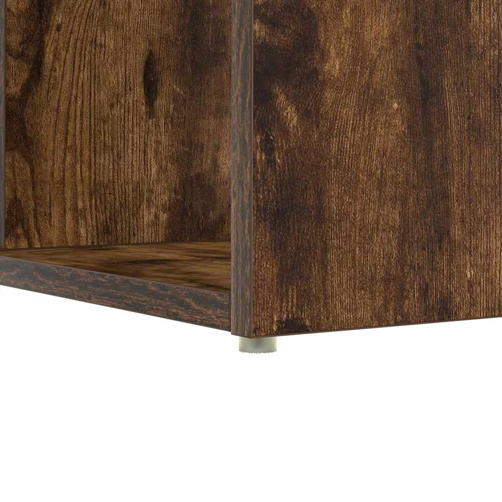 Bureau met plank Gerookt eiken 108 x 55 x 103.5 cm Bewerkt hout