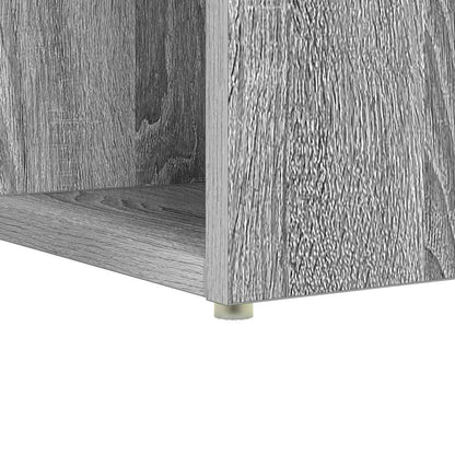 Bureau met plank Grijs Sonoma 108 x 55 x 103.5 cm Bewerkt hout