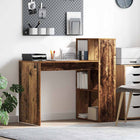 Desk with shelf Old Wood 108 x 55 x 103.5 cm Treated wood