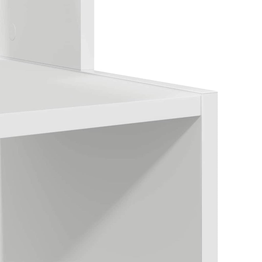 Bureau met lade met plank Wit 106 x 41 x 88.5 cm Bewerkt hout