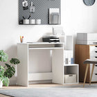 Desk with Drawer and Shelf White 106 x 41 x 88.5 cm Engineered Wood