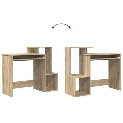 Bureau met lade Sonoma Eiken 106 x 41 x 88.5 cm Bewerkt hout