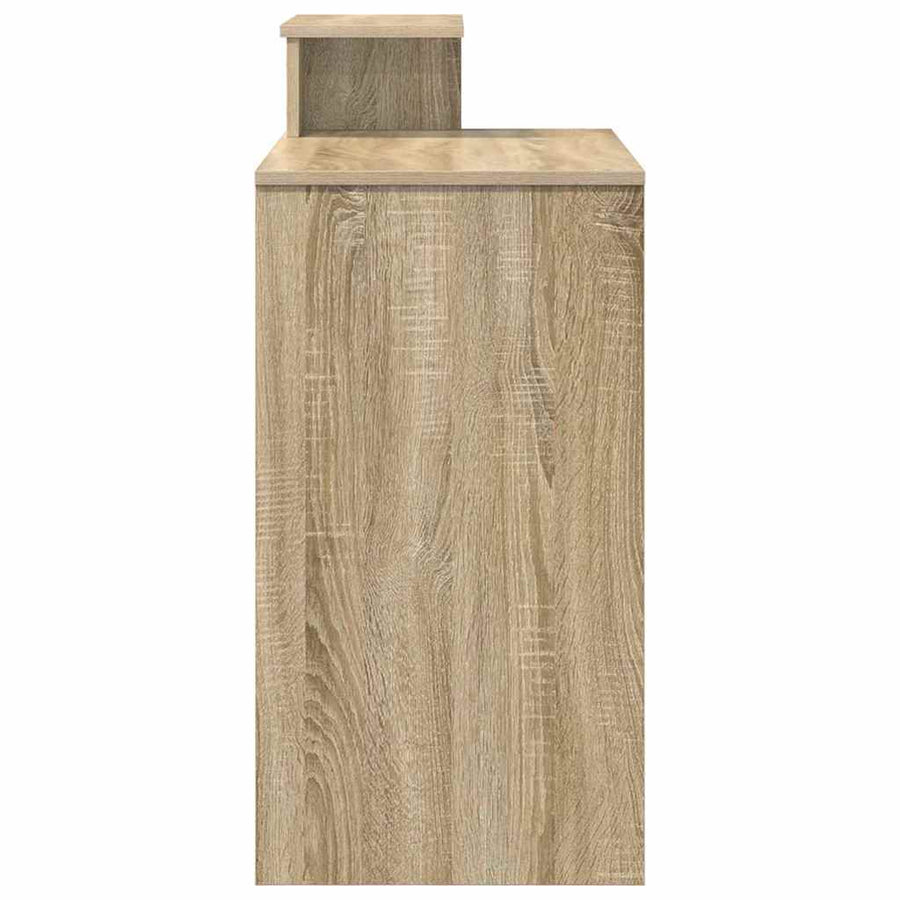 Bureau met lade Sonoma Eiken 106 x 41 x 88.5 cm Bewerkt hout