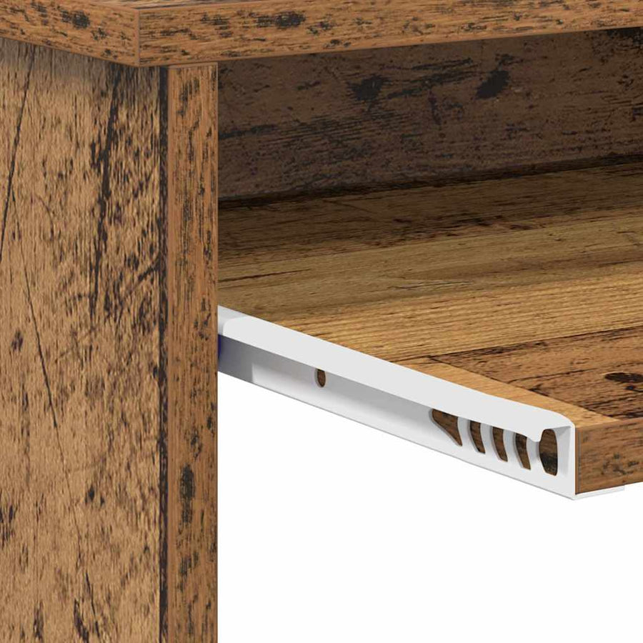 Bureau met lade Oud Hout 106 x 41 x 88.5 cm Bewerkt hout
