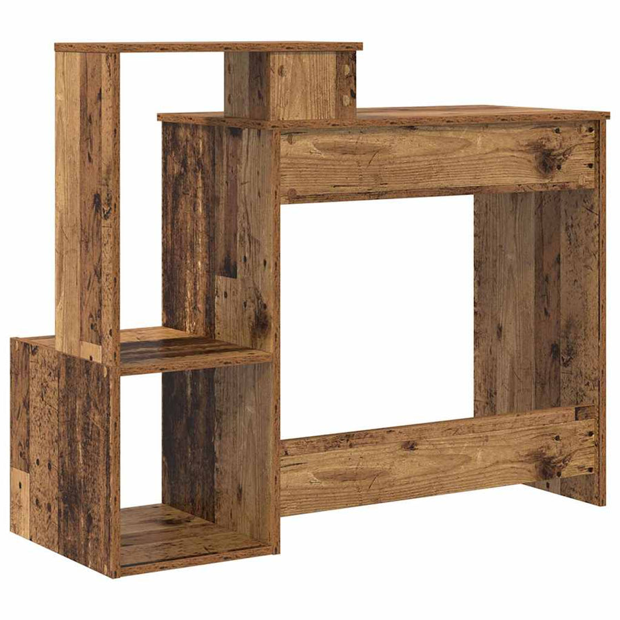 Bureau met lade Oud Hout 106 x 41 x 88.5 cm Bewerkt hout