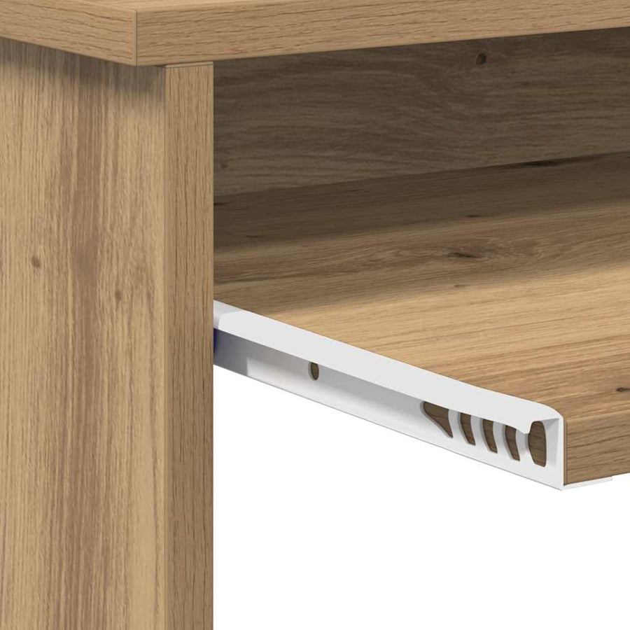 Bureau met lade Artisan Eiken 106 x 41 x 88.5 cm Bewerkt hout