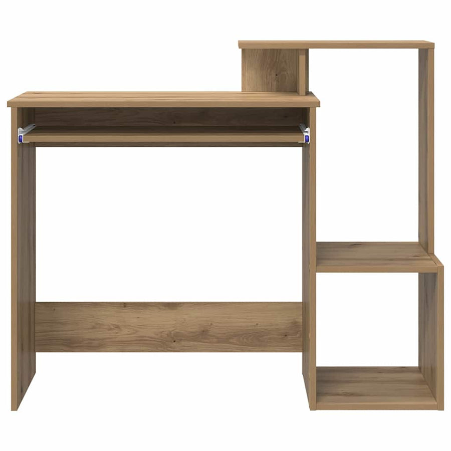 Bureau met lade Artisan Eiken 106 x 41 x 88.5 cm Bewerkt hout