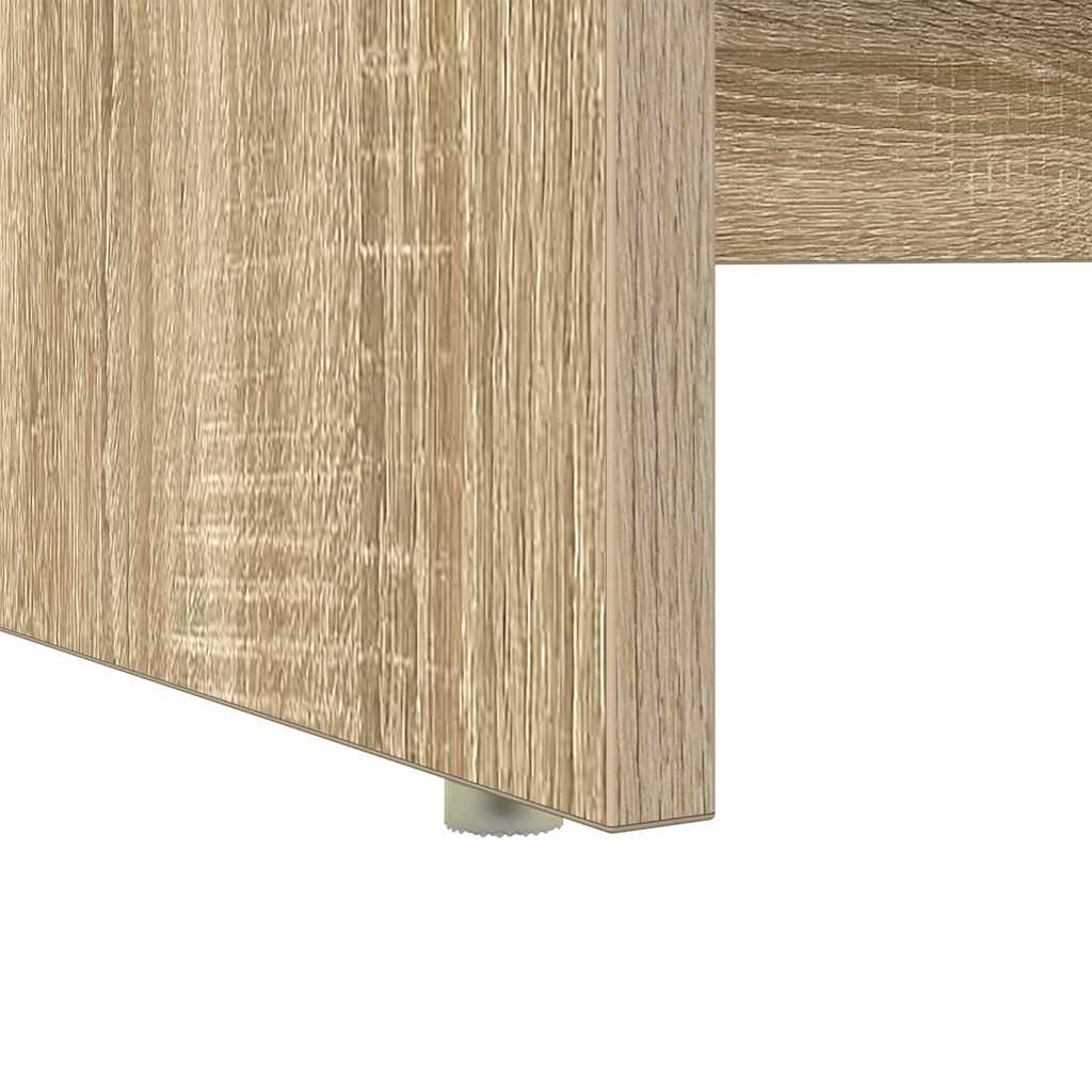 Bureau met lade Sonoma Eiken 120,5 x 44 x 88,5 cm Bewerkt hout