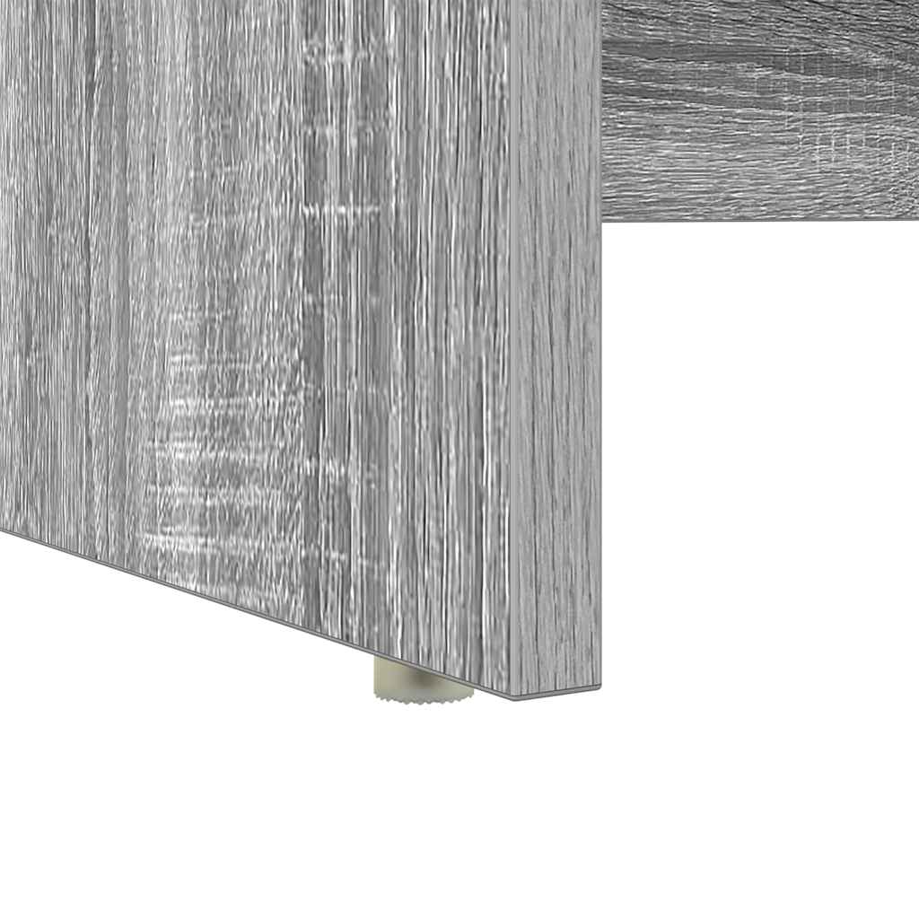Bureau met lade Grijs Sonoma 120,5 x 44 x 88,5 cm Bewerkt hout