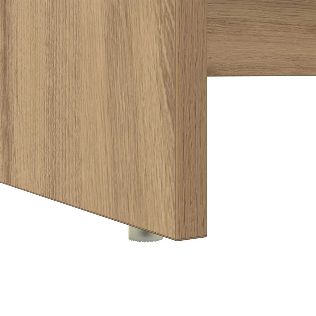 Bureau met lade Artisan Eiken 120,5 x 44 x 88,5 cm Bewerkt hout