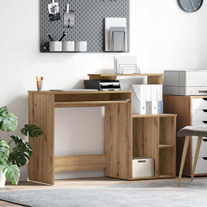 Bureau met lade Artisan Eiken 120,5 x 44 x 88,5 cm Bewerkt hout