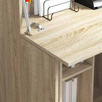 Bureau Sonoma Eiken 71,5 x 31,5 x 106,5 cm Bewerkt hout
