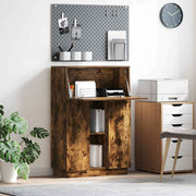 Bureau gerookt eiken 71,5x31,5x106,5 cm