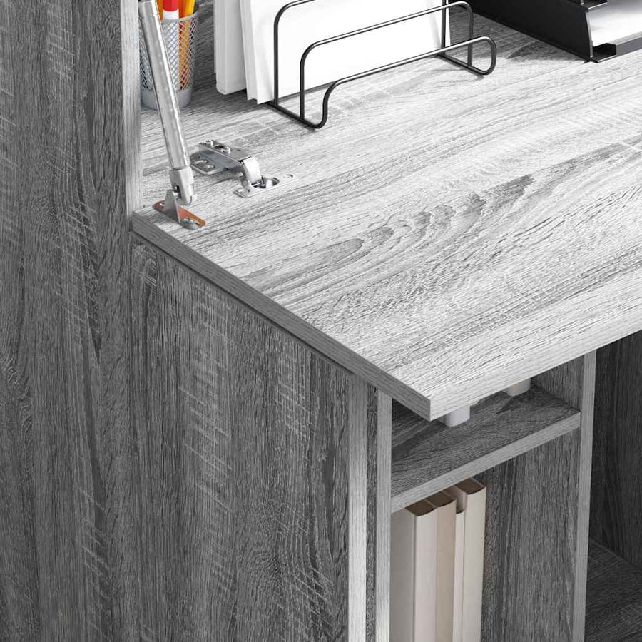 Bureau Grijs Sonoma 71,5 x 31,5 x 106,5 cm Bewerkt hout
