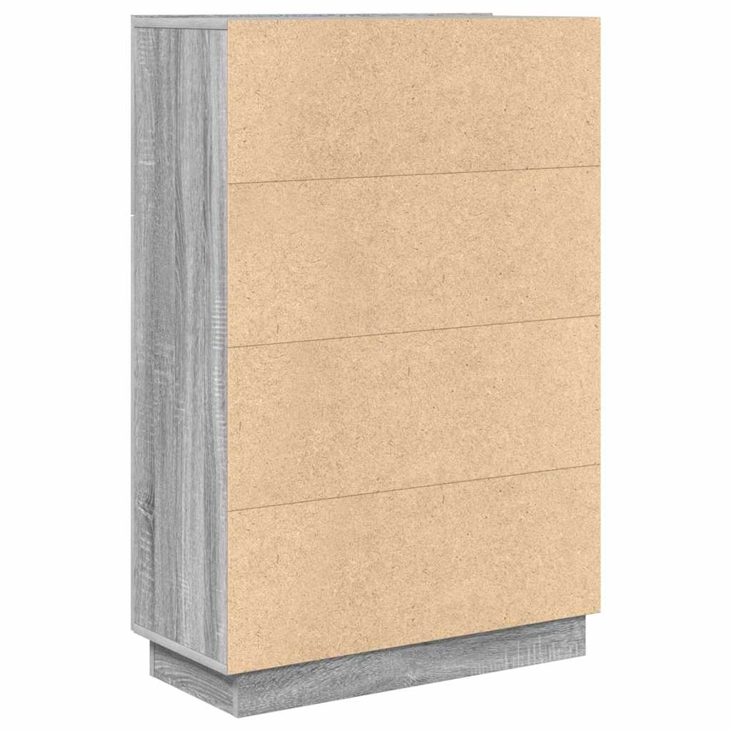 Bureau Grijs Sonoma 71,5 x 31,5 x 106,5 cm Bewerkt hout