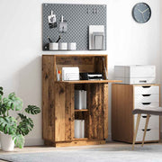 Bureau 71,5x31,5x106,5 cm oud hout bewerkt hout
