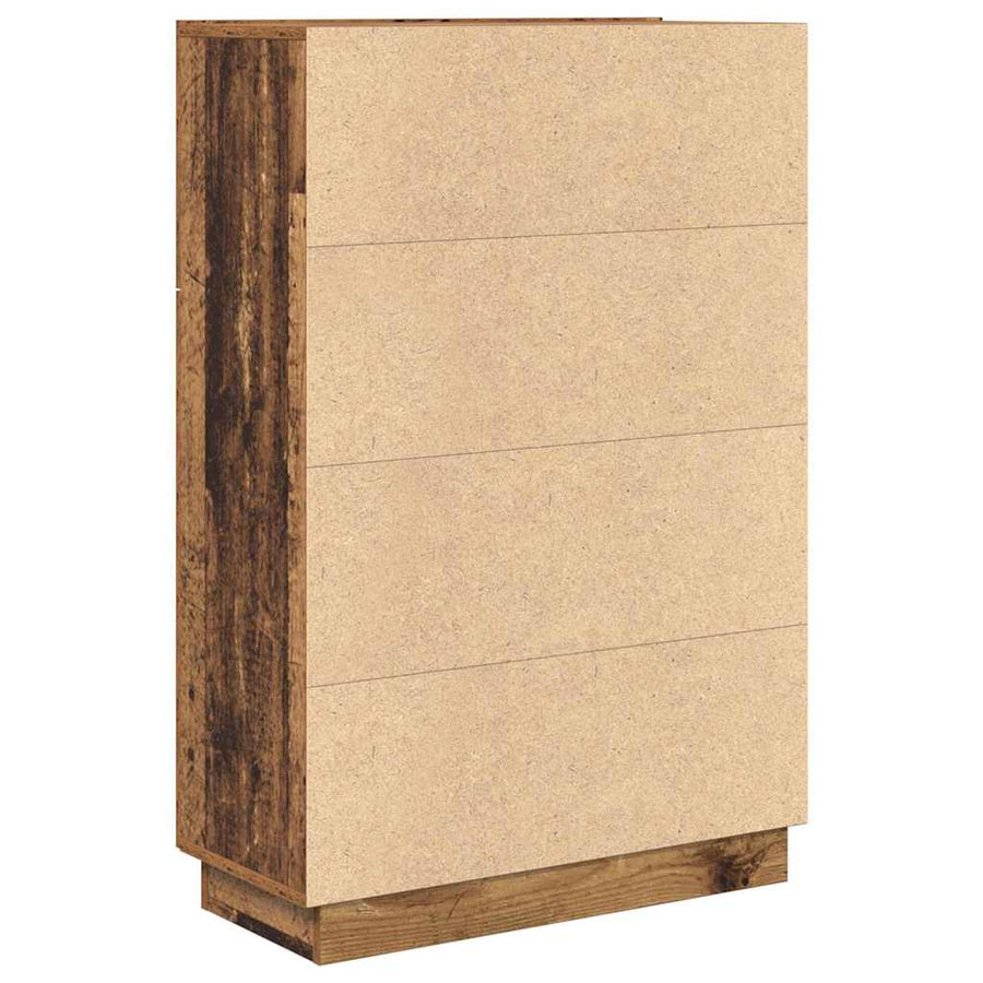 Bureau met plank Oud Hout 71,5 x 31,5 x 106,5 cm Bewerkt hout