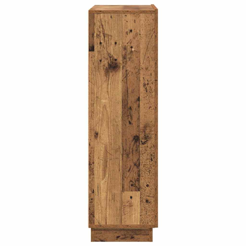 Bureau met plank Oud Hout 71,5 x 31,5 x 106,5 cm Bewerkt hout