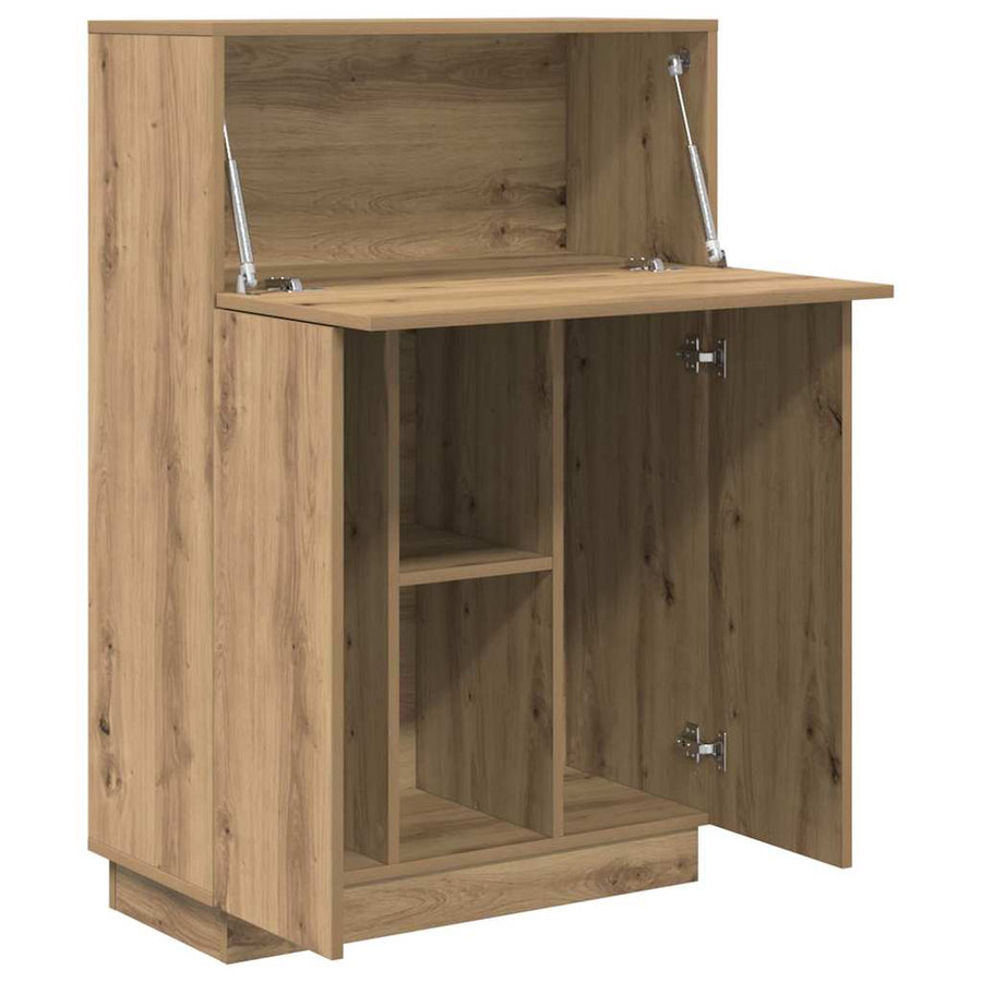 Bureau Artisan Eiken 71,5 x 31,5 x 106,5 cm Bewerkt hout
