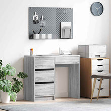 Bureau met lade Grijs Sonoma 90 x 37,5 x 75 cm Bewerkt hout