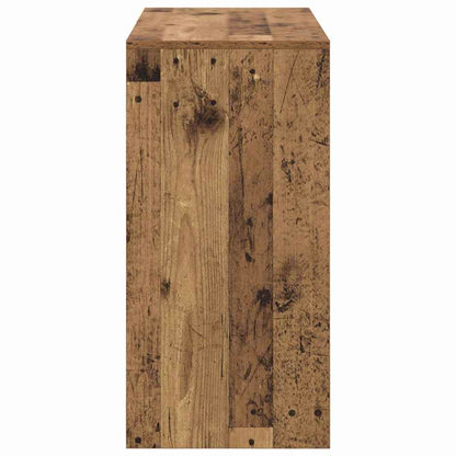 Bureau met lade Oud Hout 90 x 37,5 x 75 cm Bewerkt hout