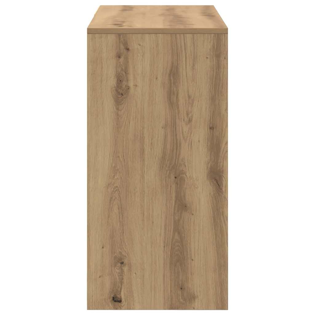 Bureau met lade Artisan Eiken 90 x 37,5 x 75 cm Bewerkt hout