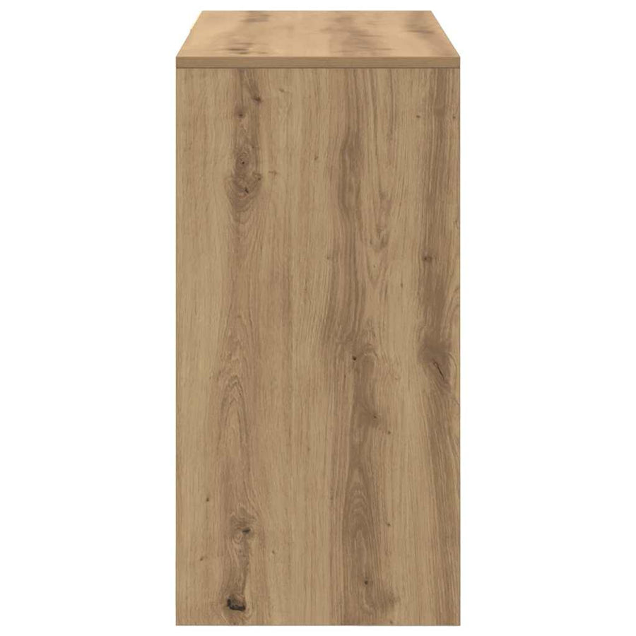 Bureau met lade Artisan Eiken 90 x 37,5 x 75 cm Bewerkt hout