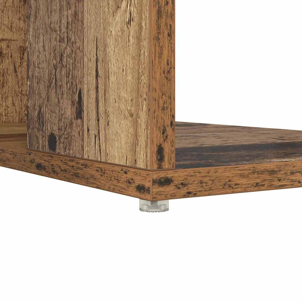 Bureau met plank Oud Hout 130 x 50.5 x 75 cm Bewerkt hout