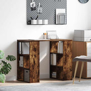 Bureau 90x50x75 cm gerookt eiken bewerkt hout