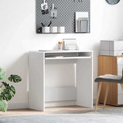 Bureau met lade 77.5x43x79 cm wit bewerkt hout